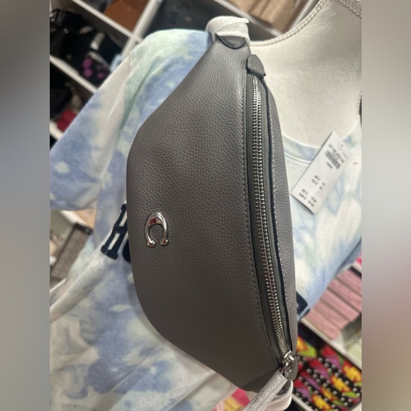 NWT Coach CP402 Unisex Charter 7 C
Pebbled Leather Belt Bag Charcoal 🩶 - Picture 11 of 11